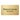 Namnskylt Rektangulär 59x34mm - Guld