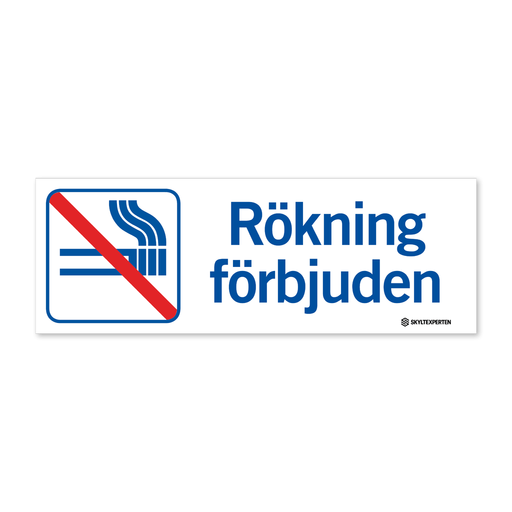 Rökning förbjuden