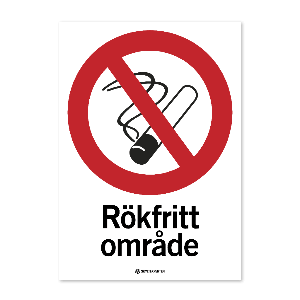Rökfritt område